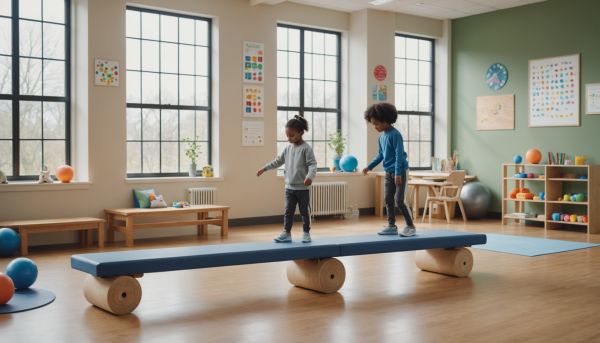 Activités psychomotrices pour améliorer équilibre et coordination
