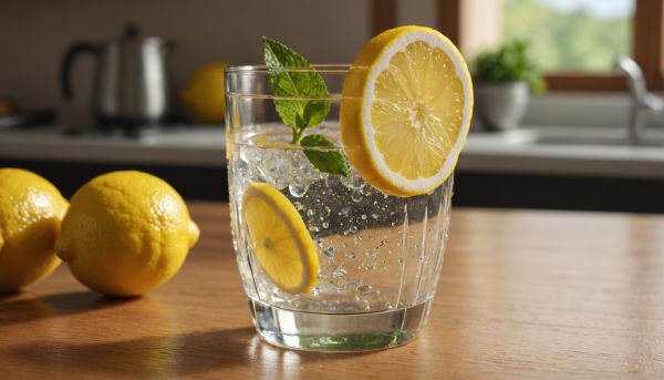 L'eau citronnée le matin stimule l'organisme